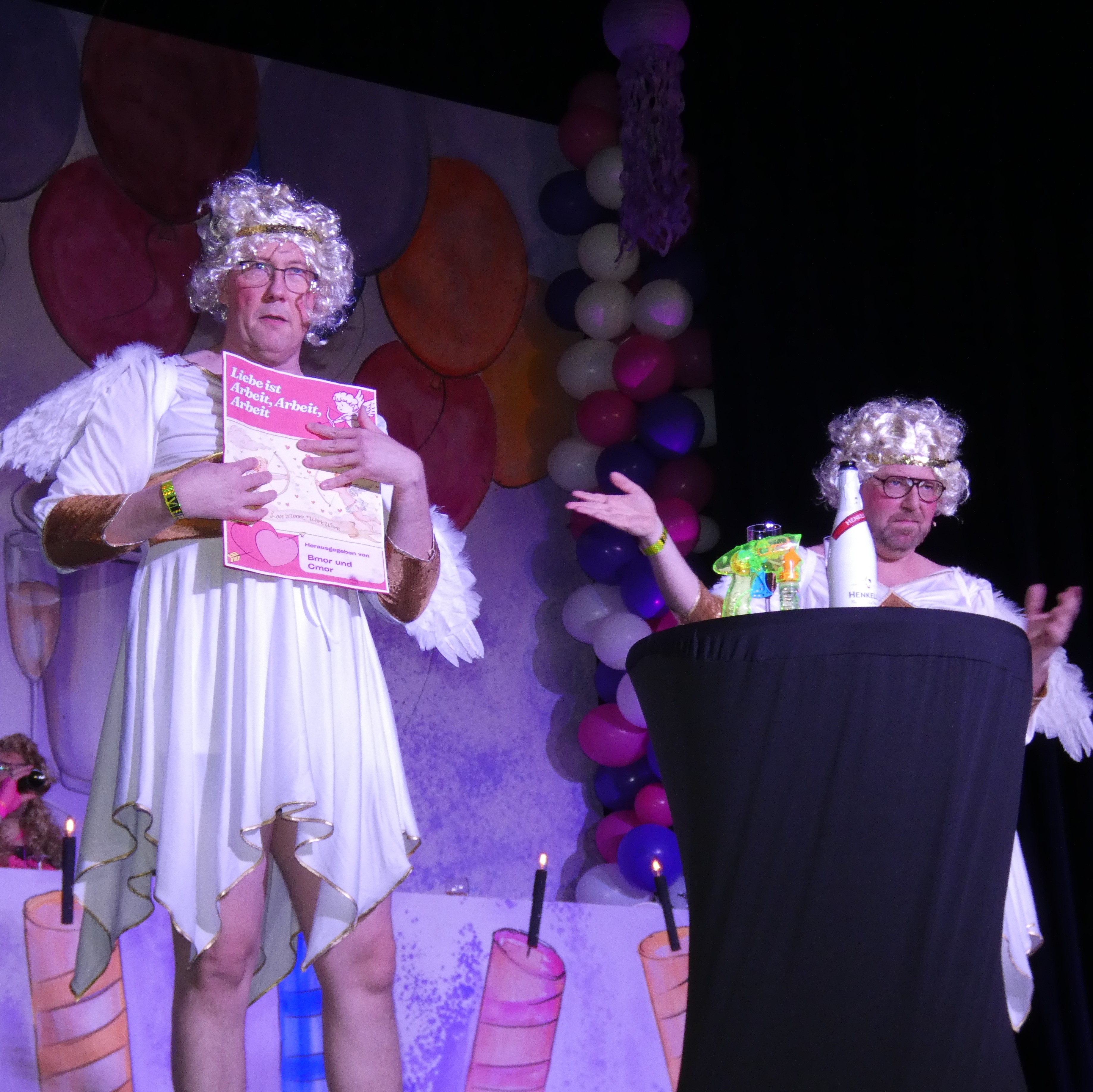 Christoph Nowak und Carsten van der Does als Bmor und Cmor