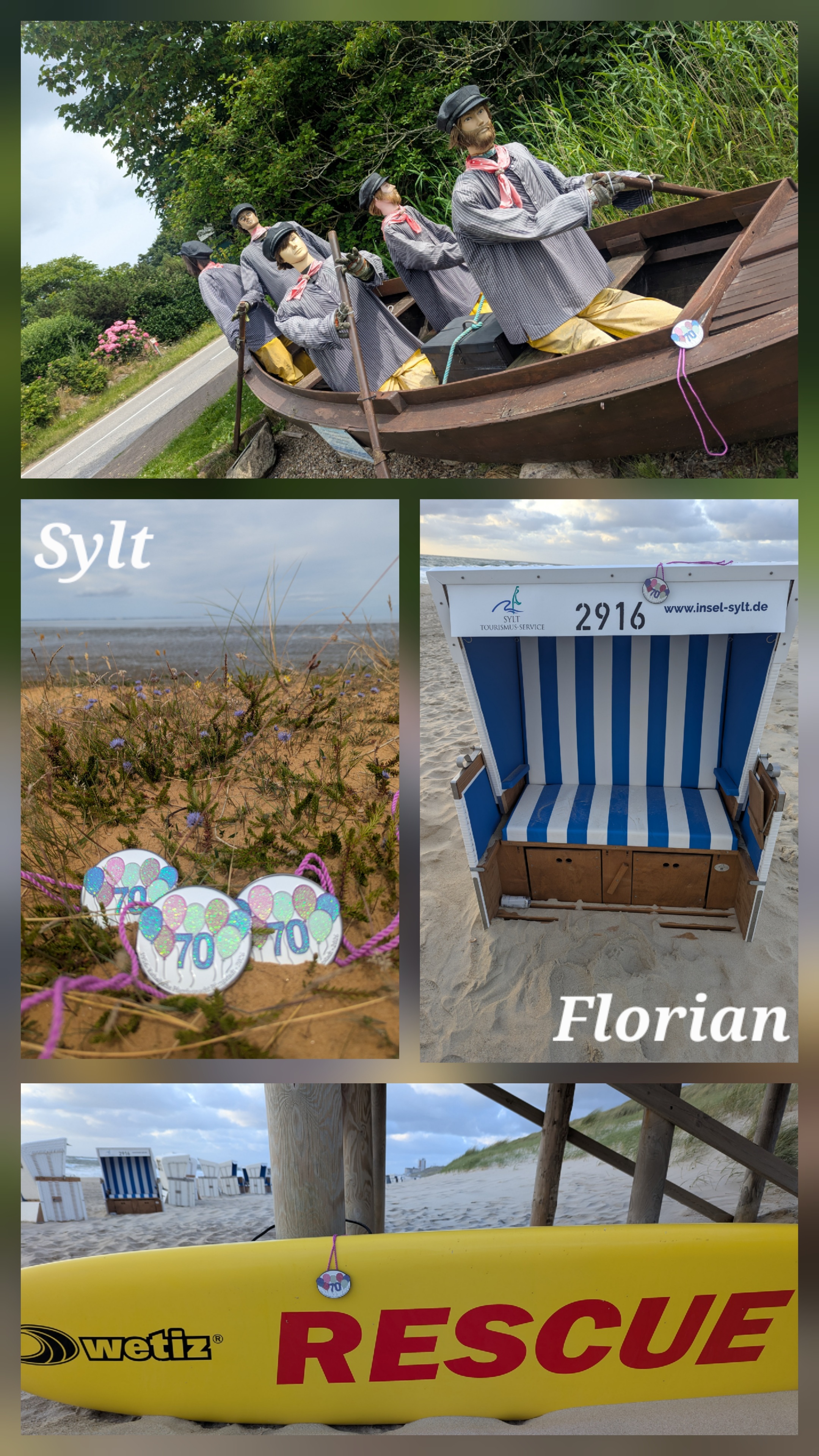 Der Jubiläumsorden auf Reisen auf Sylt, Deutschland